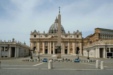 A deserted St. Peter's Square may come to life again on Monday when the basilica's doors open to the public again