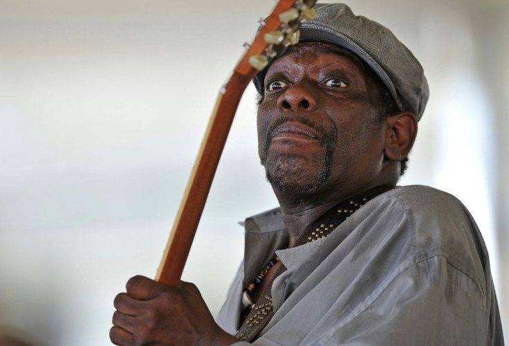 American blues musician Lucky Peterson, pictured at the 2015 Newport Jazz Festival,