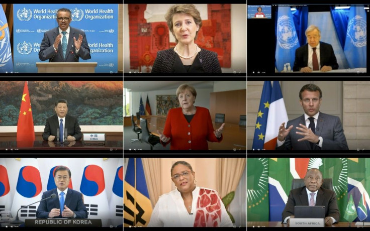 World leaders addressed the first-ever virtual gathering of the WHO's annual assembly on Monday