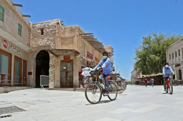 Masks have been mandatory in public places in Qatar since Sunday in an effort to stem the spread of the virus
