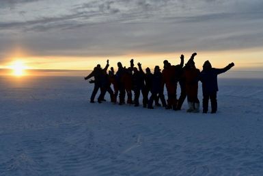Last Antarctic Sunset