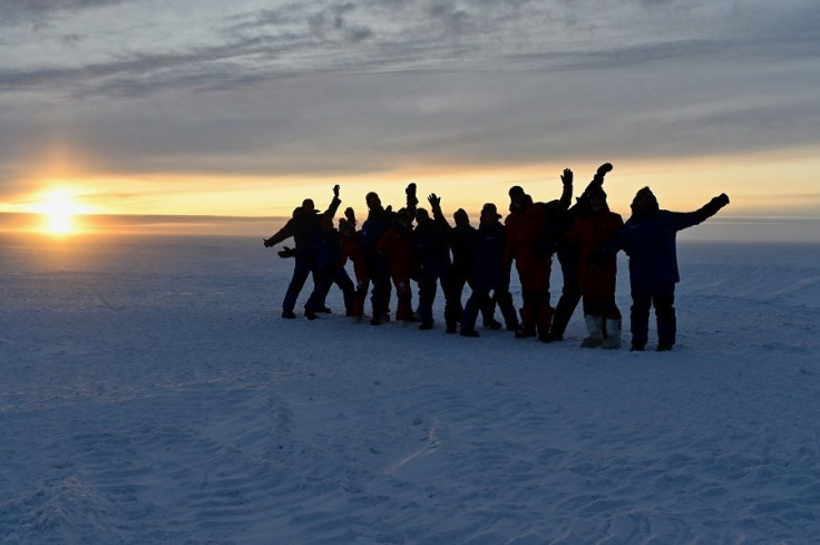 Last Antarctic Sunset