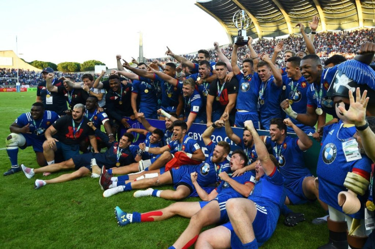 France won th 2018 under-20s World Rugby title at Beziers' Stade Raoul-BarriÃ¨re