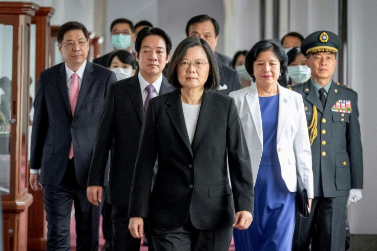 Taiwan's President Tsai Ing-wen is loathed by Beijing because she views the island as a de facto sovereign state