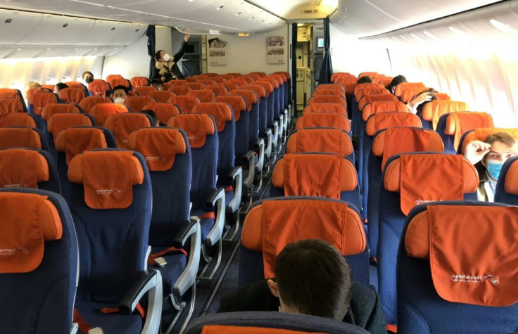 Many flights have had empty seats as few people could or wanted to fly during the crisis, but airlines are resisting keeping seats empty as a health measure as it is very expensive