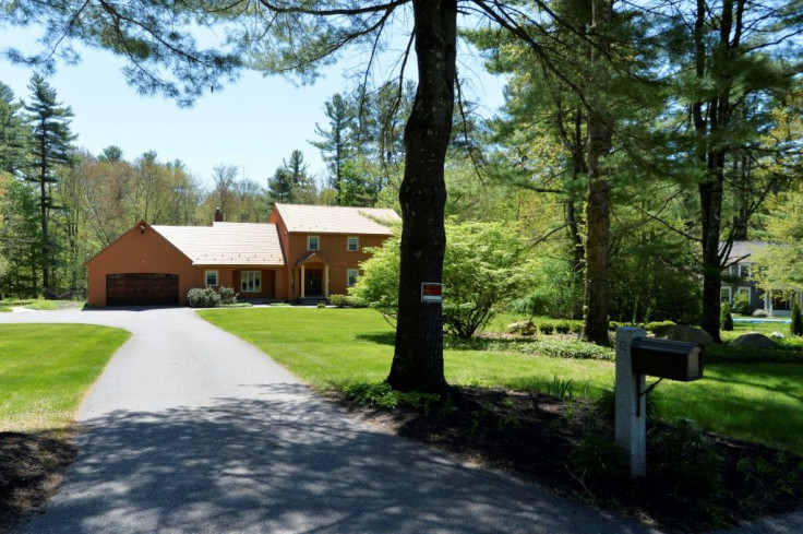 The home of Michael and Peter Taylor is viewed in Harvard, Massachusetts on May 20, 2020