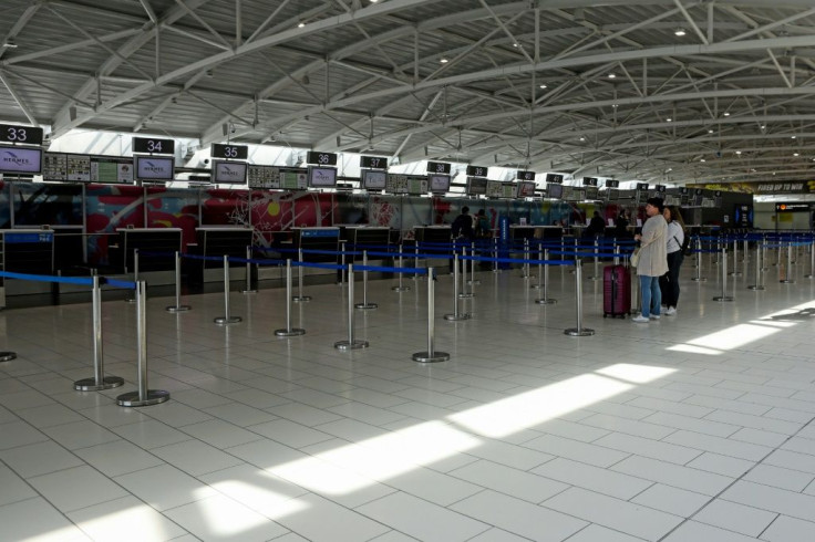 The check-in counters at Cyprus's main international airport, which have lain empty since March, are to remain shut for now in a blow for the island's economy