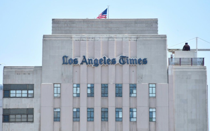 The Los Angeles Times is reported to have lost one-third of its advertising revenues during the coronavirus crisis