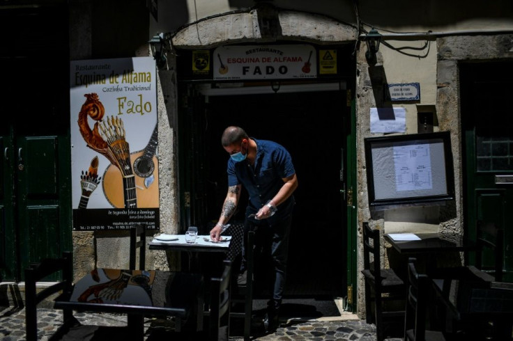 Lisbon has started opening up but the restaurants in the Alfama district remain quiet