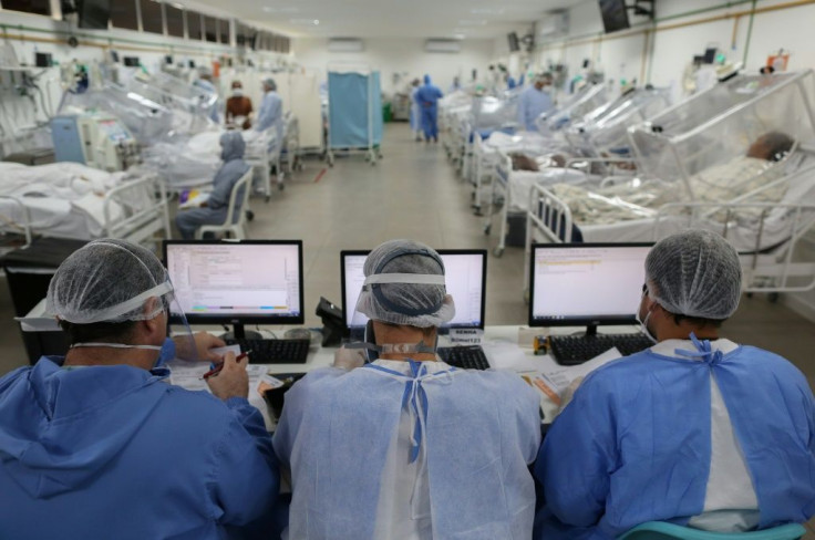 The intensive care unit for coronavirus patients in the Gilberto Novaes Hospital in Manaus, Brazil, on May 20, 2020