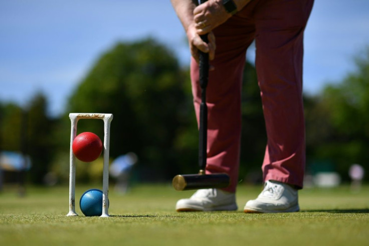 Croquet players in Britain have returned to action after the coronavirus lockdown