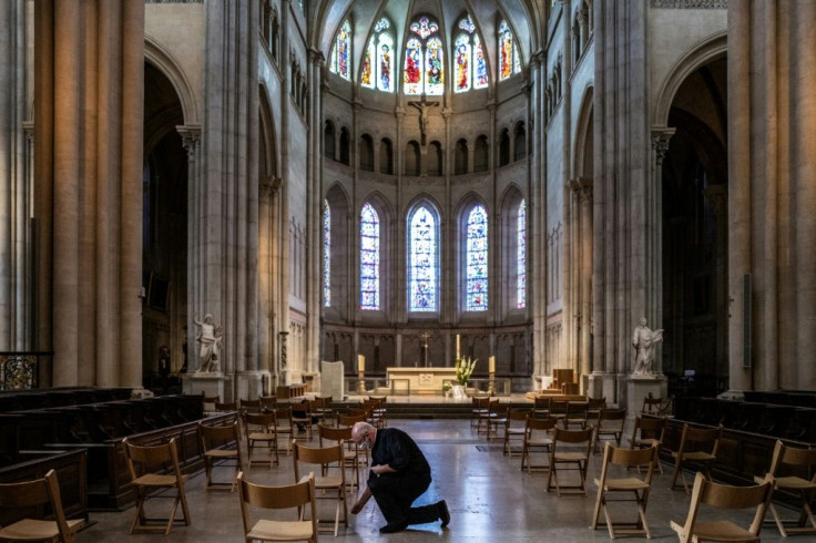 Worshippers will have to wear masks and seating is organised to ensure people keep a safe distance from each other