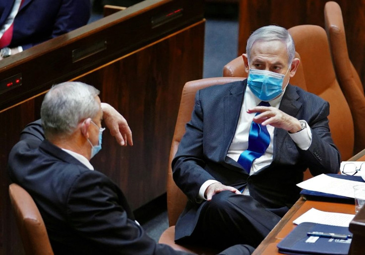 Netanyahu, whose trial was delayed because of the coronavirus pandemic, says the accusations of corruption against him are part of a witch hunt by the media and legal officials