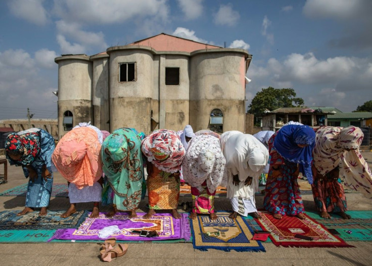 Muslims across the world celebrated a muted end of the holy month of Ramadan, with social distancing in place in some communities