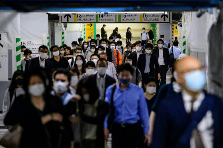 There were fears packed Tokyo could become a hotbed for the virus