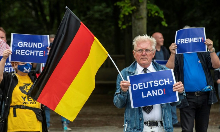 Protests against Germany's lockdown restrictions have taken place in recent days, some organised by the far-right AfD party