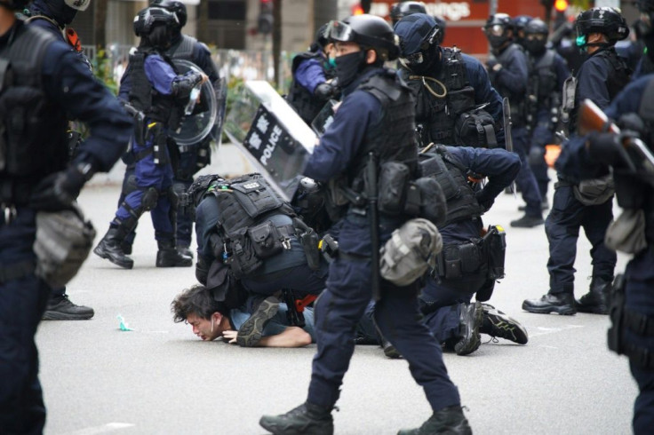 Plans to impose a security law sparked new protests in Hong Kong over the weekend