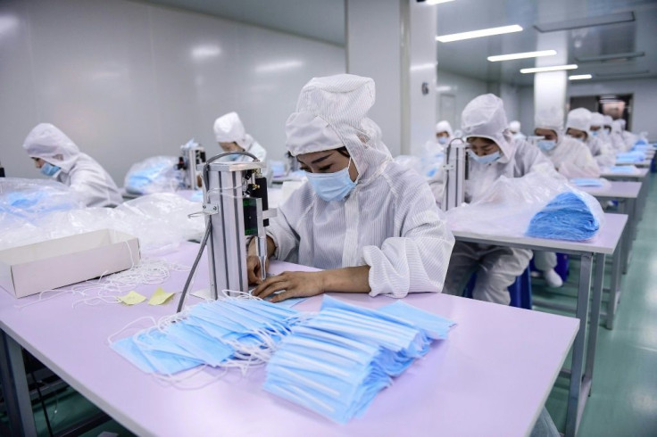 China's ramp-up of mask production to counter the coronavirus outbreak has claimed unlikely victims -- nappies, wet wipes and sanitary towels that are made with the same raw material