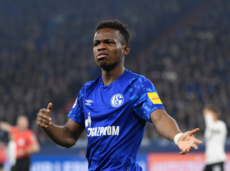 Schalke's Welsh forward Rabbi Matondo