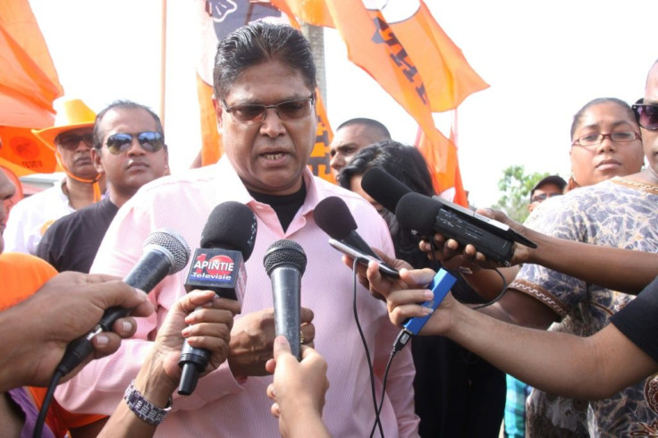 Chan Santokhi, the main oppostion candidate vying for the presidency in Suriname, has predicted victory