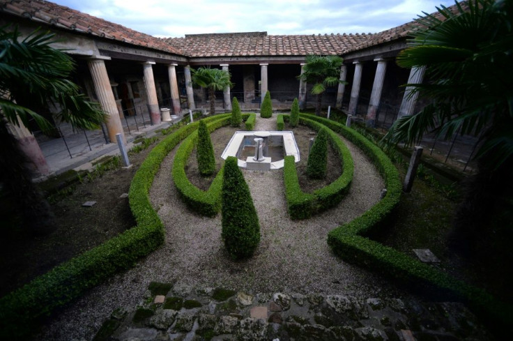 The ancient city was covered in volcanic ash nearly 2,000 years ago after the eruption of nearby Mount Vesuvius