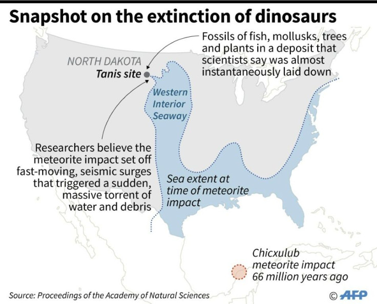 The Chicxulub asteroid strike is thought to have triggered an earthquake