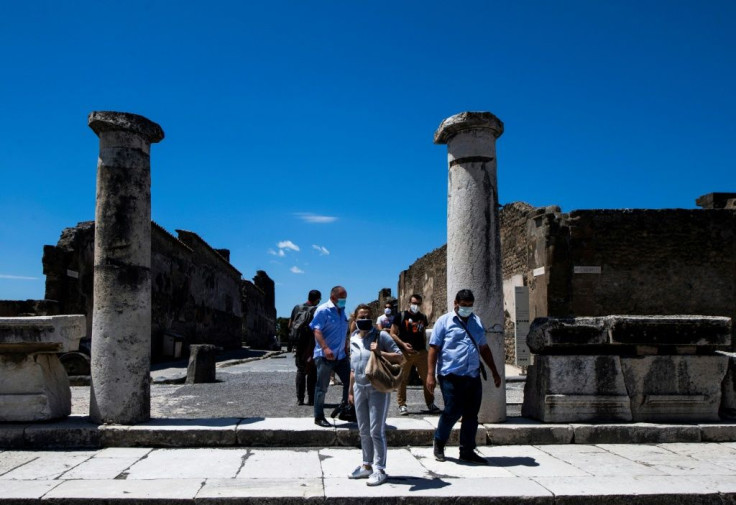 The ruins of the Roman city of Pompeii reopened on Tuesday