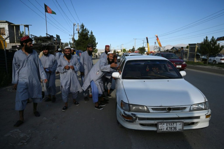 Each former Taliban prisoner was given the equivalent of about $65 in Afghan currency -- upon reaching Kabul by bus, some flagged taxis to get to their homes