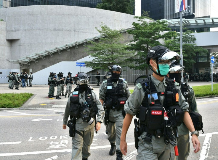 There are fears of fresh violence in Hong Kong on Wednesday as lawmakers discuss a China anthem law, with investors also worried about the city's long-term future as a financial hub