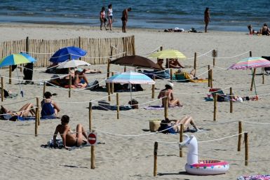 In France as elsewhere in Europe, beaches and other public places are slowly reopening -- but with social distancing rules in place