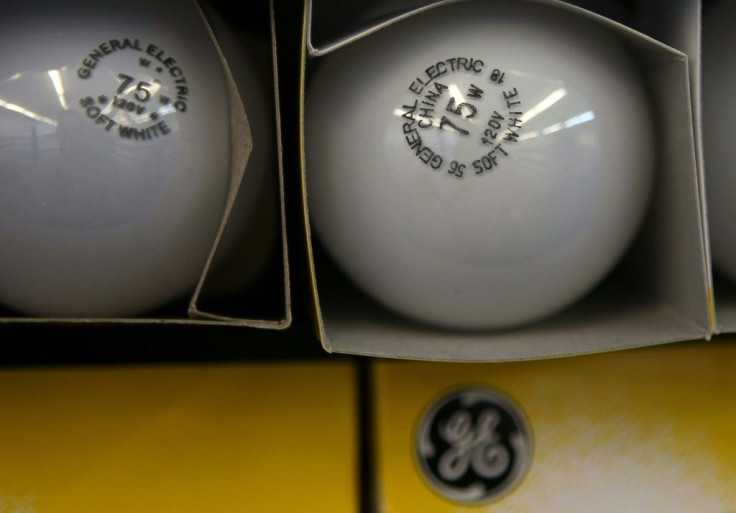 The GE logo will still appear on light bulbs even though the company is getting out of the business