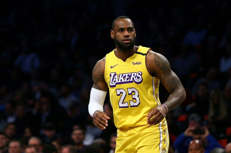 NBA superstar LeBron James of the Los Angeles Lakers was among the US sports figures who posted social media messages expressing outrage at the death of a Minnesota man after a policeman kneeled on his neck for several minutes