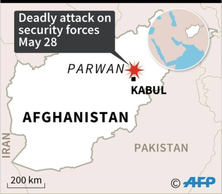 Seven members of the Afghan security forces were killed Thursday in an attack officials blamed on the Taliban, the first deadly assault since a three-day ceasefire ended