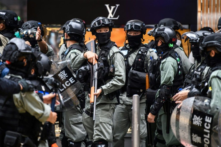 Hong Kong police have arrested thousands of people in demonstrations over the last year