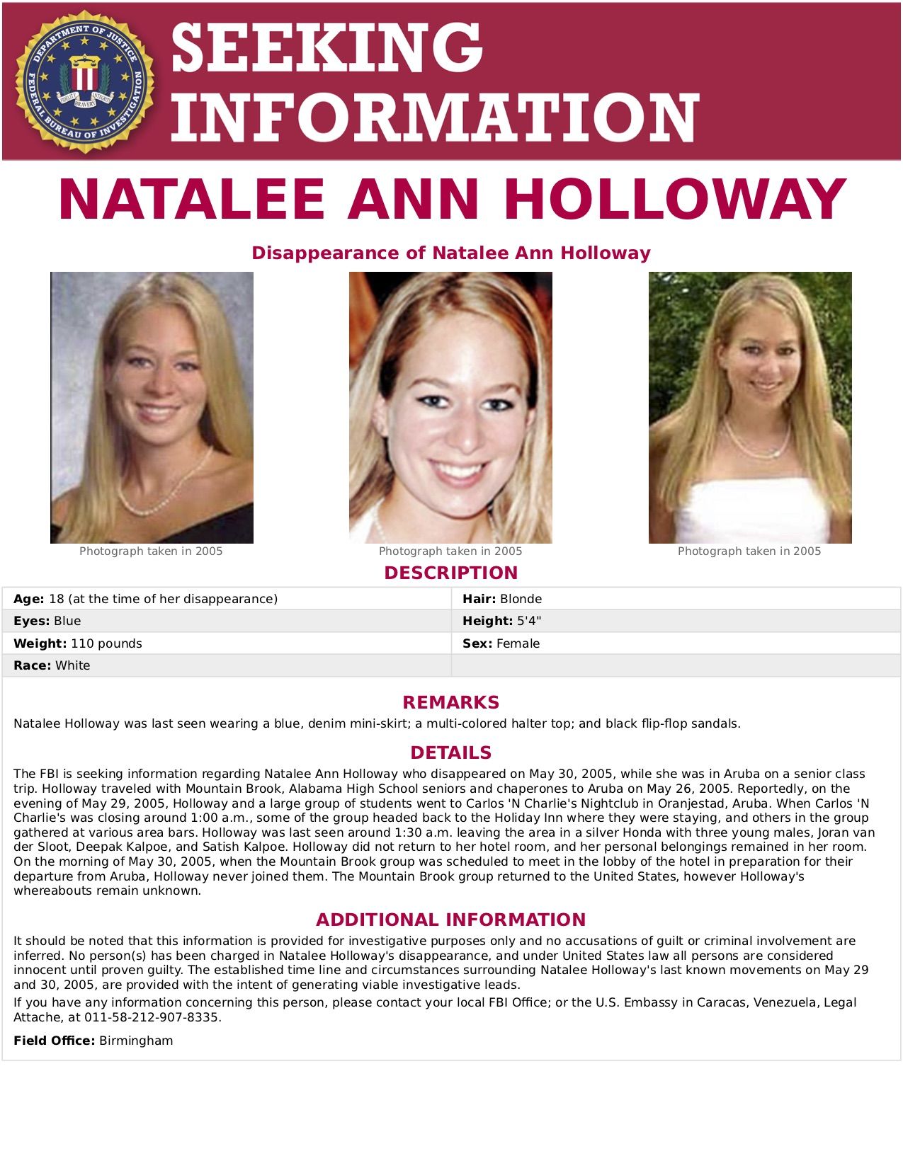 Natalee Holloway Her Friends Speak Premiere True Crime Facts About Real Case Ibtimes 0074