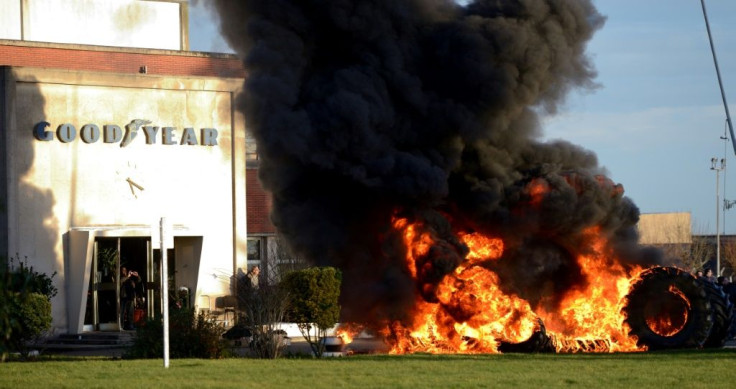 In a list-ditch move to save Goodyear's factory in the north of France from closure in 2014 several workers held captive two executives for close to 30 hours