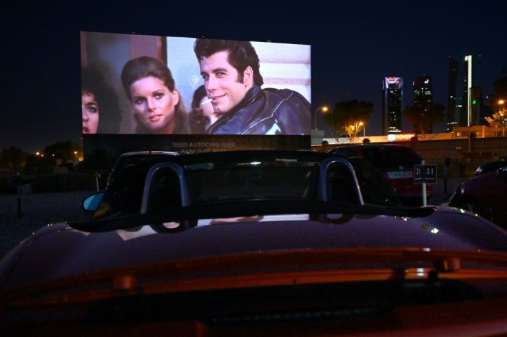 Drive-in theatres like this one in Madrid have enjoyed a resurgence in popularity in the coronavirus era because of the easy prospect for social distancing