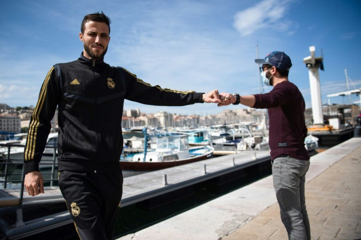 Fist bumps have elbowed out handshakes as a way to greet someone during the coronavirus epidemic