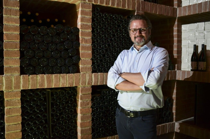 Italian winegrower Martin Foradori Hofstaetter hired a plane to bring in his harvest workers