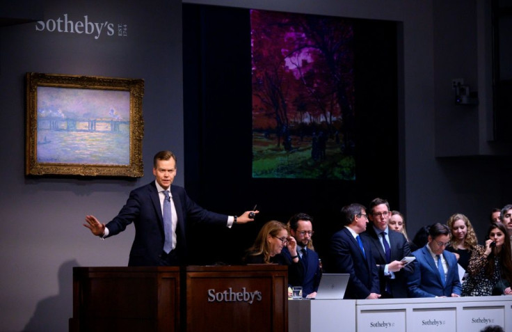 Sotheby's 2020 New York spring auctions will be held remotely in London and without an audience because of coronavirus