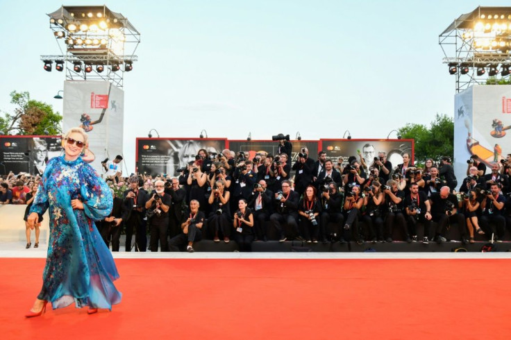 US actress Meryl Streep arrives for a screening at last year's Venice Film Festival
