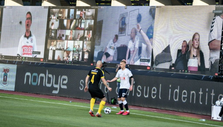 Aarhus set up a series of Zoom calls to create a unique viewing experience for the club's fans