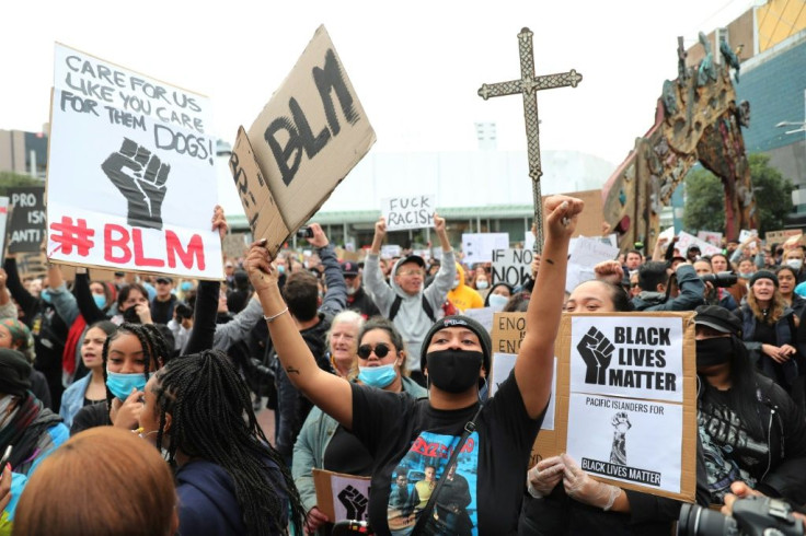 Thousands of New Zealand protesters gathered in major cities to protest in solidarity against the killing of George Floyd in the United States