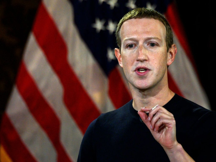 Facebook CEO Mark Zuckerberg said private social media platforms "shouldn't be the arbiter of truth of everything that people say online"