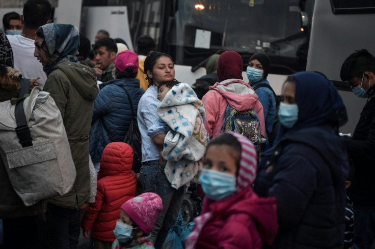 Greek officials say housing must be secured on the mainland for vulnerable asylum seekers, some shown here arriving in Piraeus from the islands