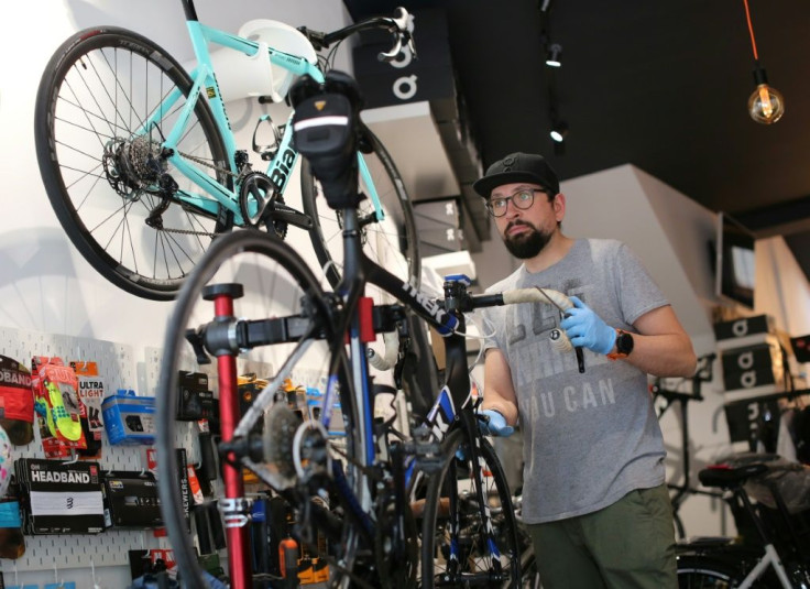 The street's bike shop has struggled to keep up with demand