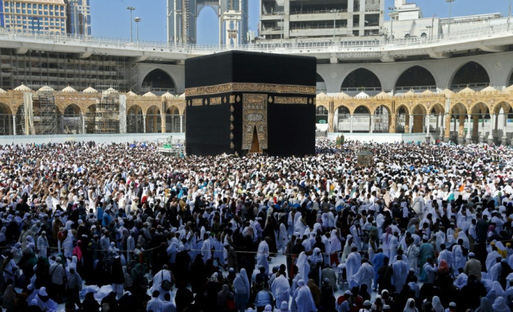 Last year the hajj pilgrimage drew about 2.5 million Muslims to Saudi Arabia