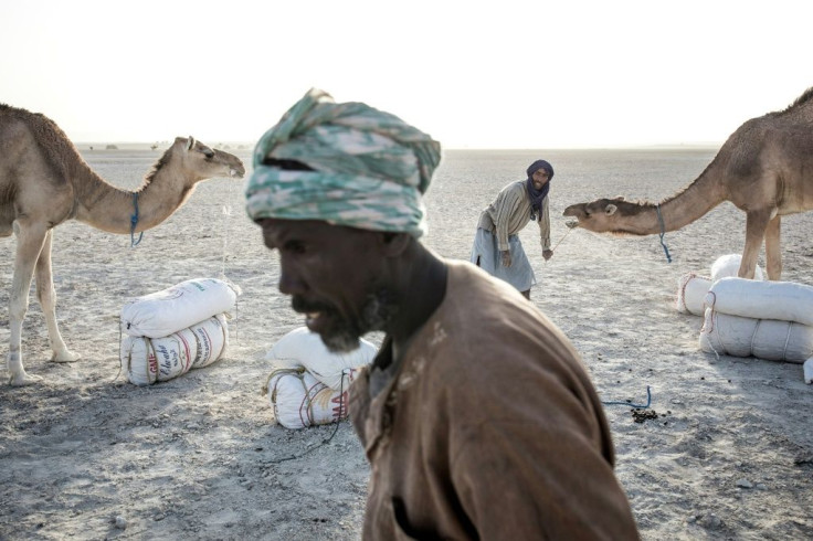 Today's traders arrive in Tichitt on a monthly supply truck, bringing rice and pasta to local shops, and leave with salt from a nearby saline field