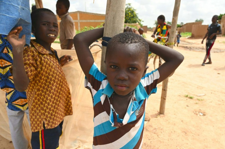 A few of the 860,000 people displaced internally in Burkina Faso due to jihadist attacks