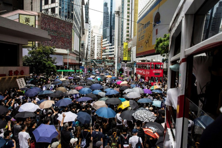 The Hong Kong pro-democracy protests have angered Beijing, which has announced plans for a national security law for the city